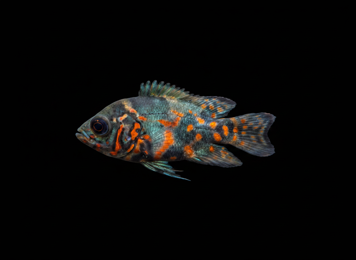 Tiger Oscar (Astronotus ocellatus)