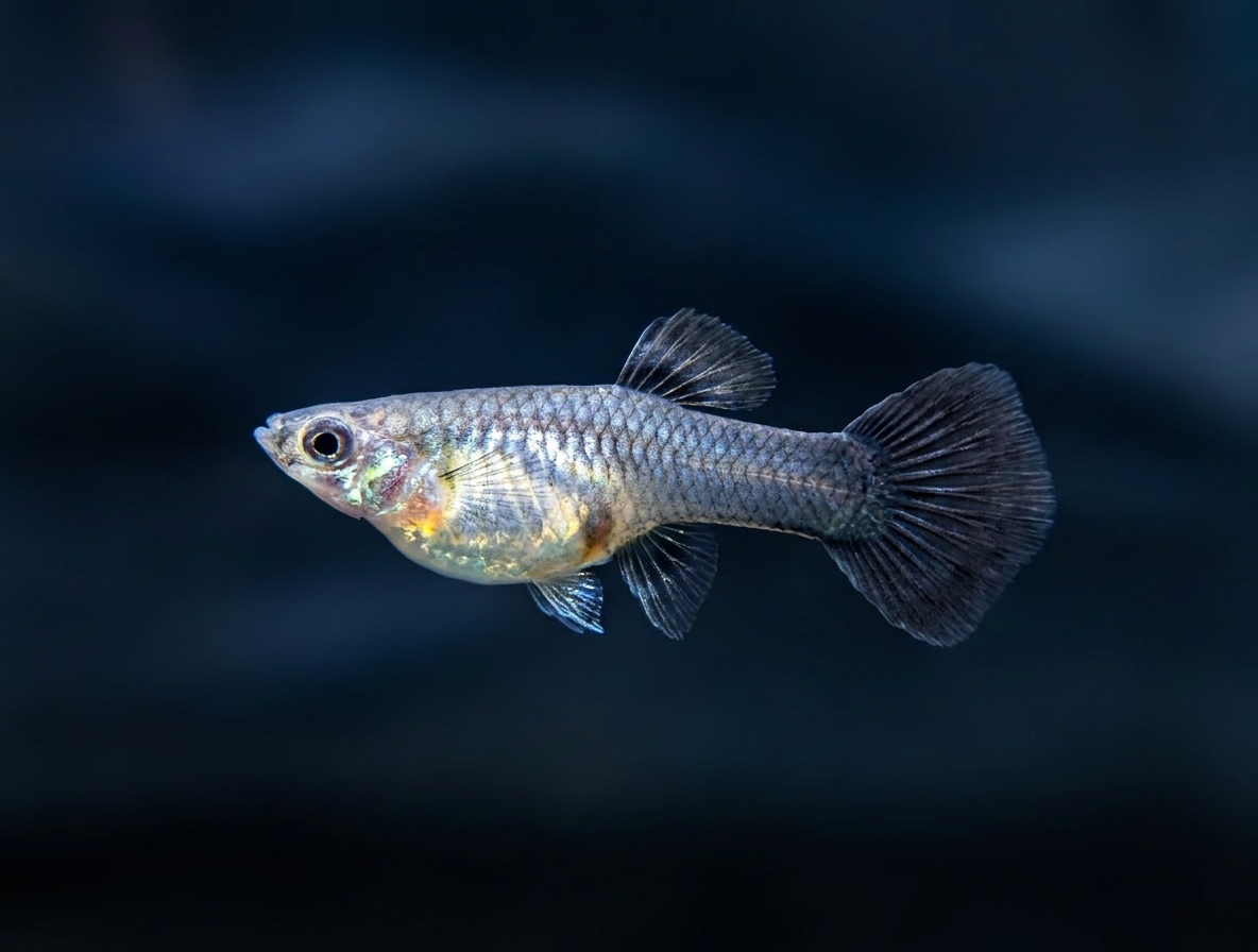 Blue Tarzan Guppy