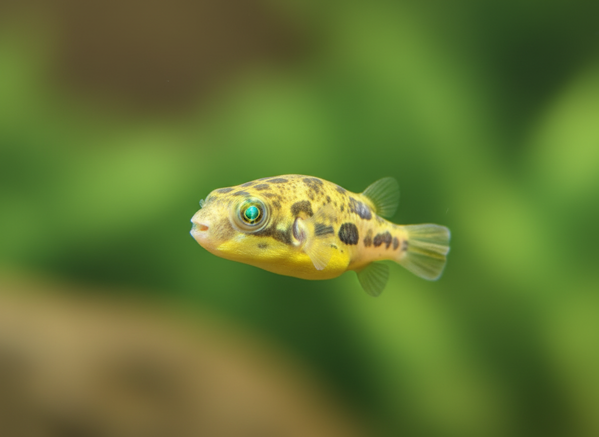Dwarf Pea Puffers (Carinotetraodon travancoricus)
