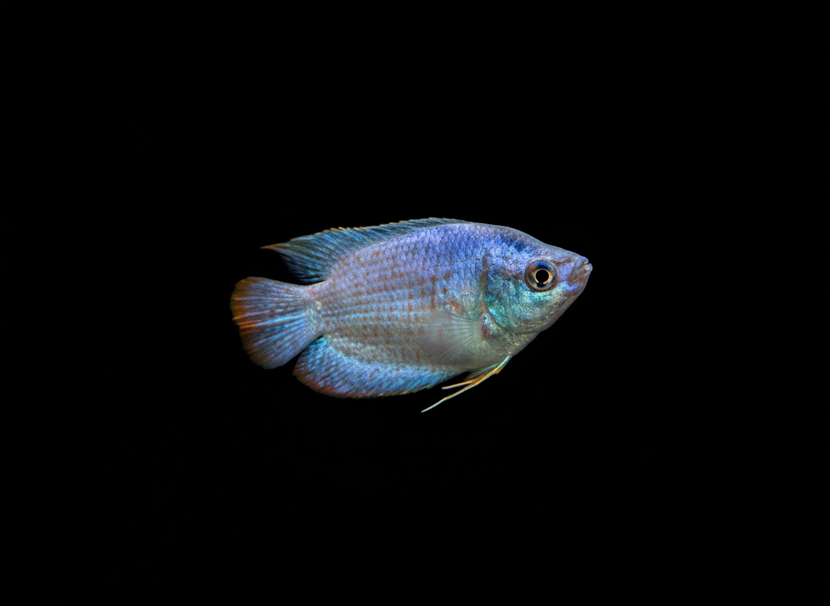 Powder Blue Gourami (Trichogaster lalius)
