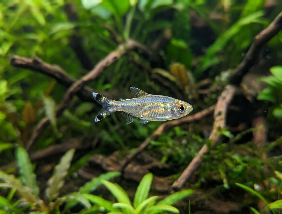 Scissortail Rasbora (Rasbora trilineata)