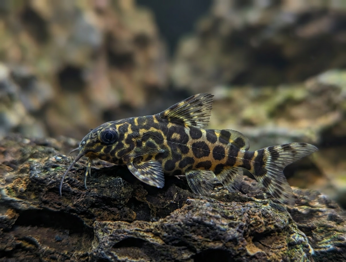 Synodontis Angelicus X Eupterus Hybrid Catffish